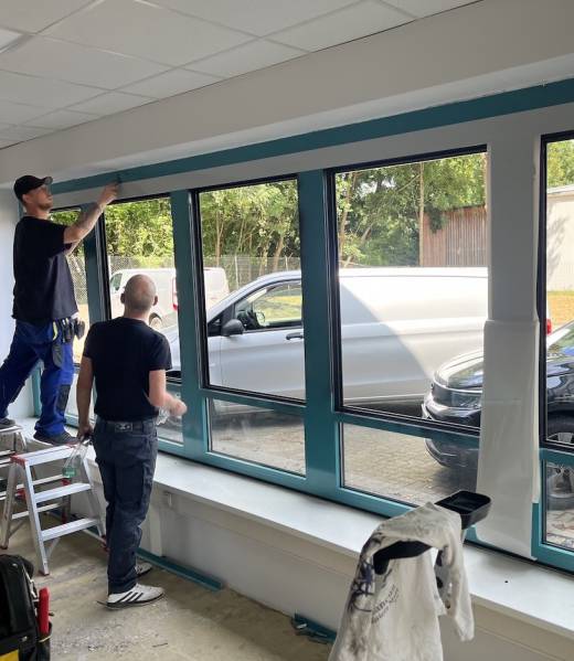 chrontec folieren fensterrahmen